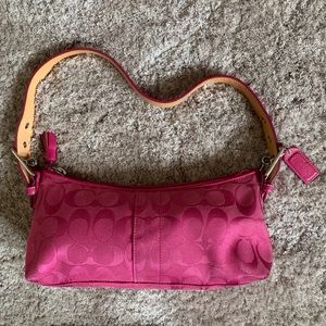 Coach Signature Optic Lure Purse